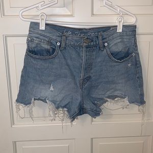 Light blue Jean shorts from free people size 29